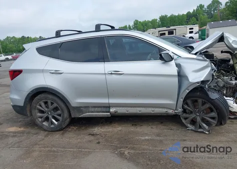 2018 Hyundai Santa Fe Sport 2.0T Ultimate из США, поврежденный, VIN 5XYZW4LA6JG507076